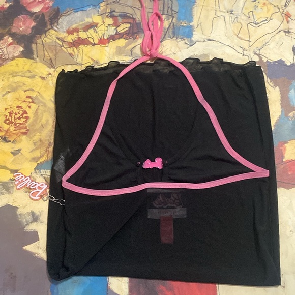 Barbie x Forever 21 Mesh Swim Cover Up Dress - Picture 7 of 7